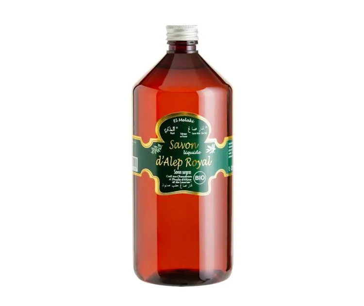 Savon d'Alep liquide Royal Bio 1L sans pompe