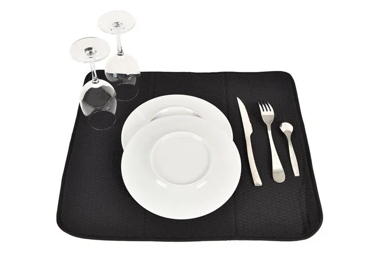Tapis égouttoir vaisselle en microfibre 41x46 cm