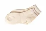 Lot 2 paires Chaussettes Fines Moyennes ecru 39-42